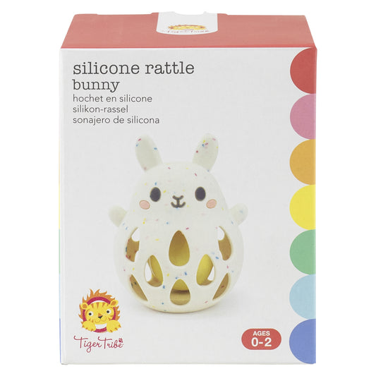 Tiger Tribe- Silicone Rattle- Bunny
