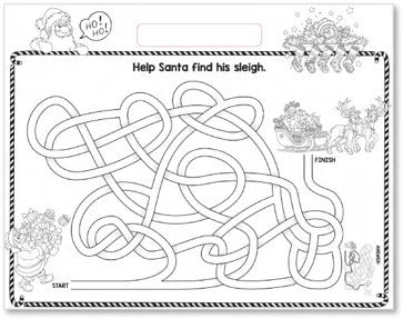 Lake Press - Christmas Fun - Giant Activity Pad