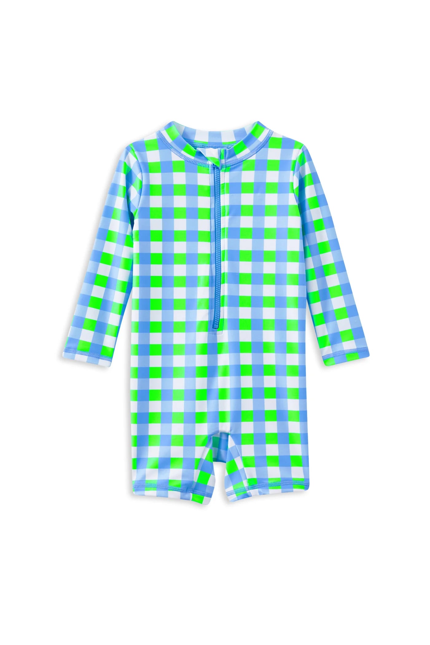 Milky Clothing - Check Long Sleeve Swimsuit