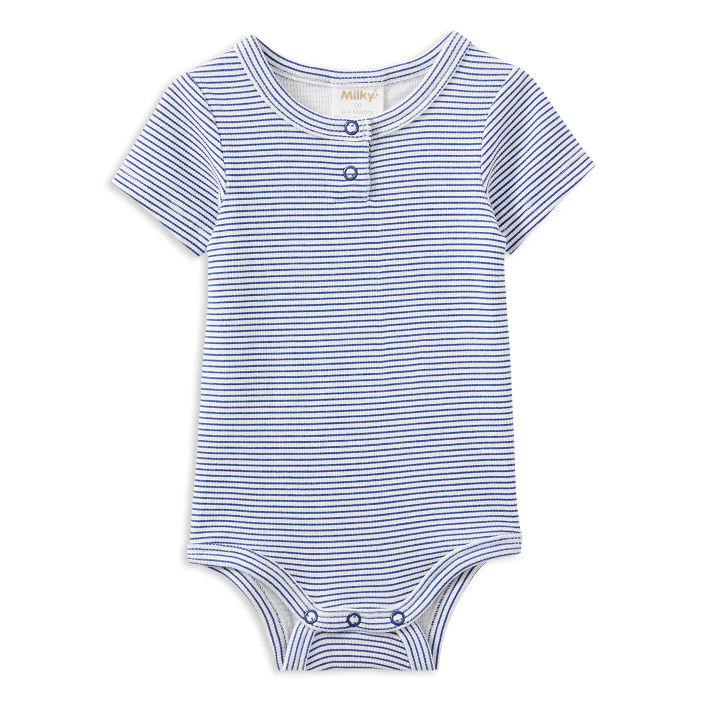 Milky Clothing - Blue Rib Bubbysuit