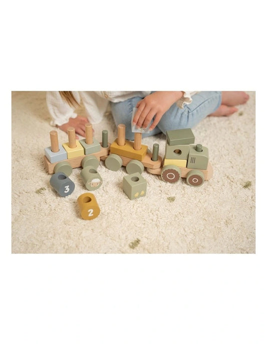 Little Dutch - Little Farm Stacking Train Tractor