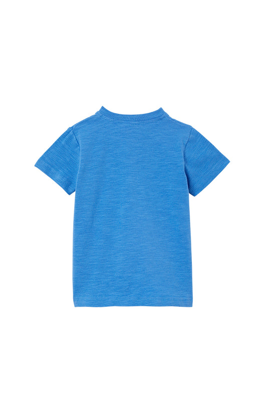 Milky Clothing - Ice Blue Henley Tee