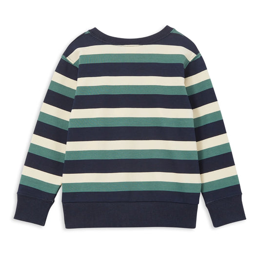 Milky Clothing - Block Stripe Fleece Sweat - SIZE 12