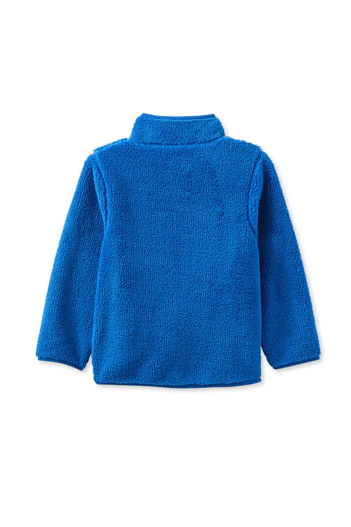 Milky Clothing -Blue Sherpa Jacket