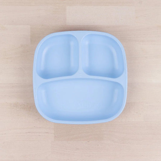 Re-Play- Divided Plate (Blue)
