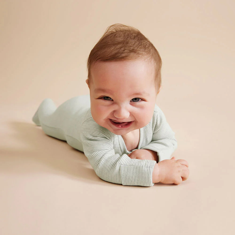 Wilson & Frenchy - Fern Organic Rib Zipsuit