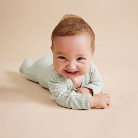 Wilson & Frenchy - Fern Organic Rib Zipsuit