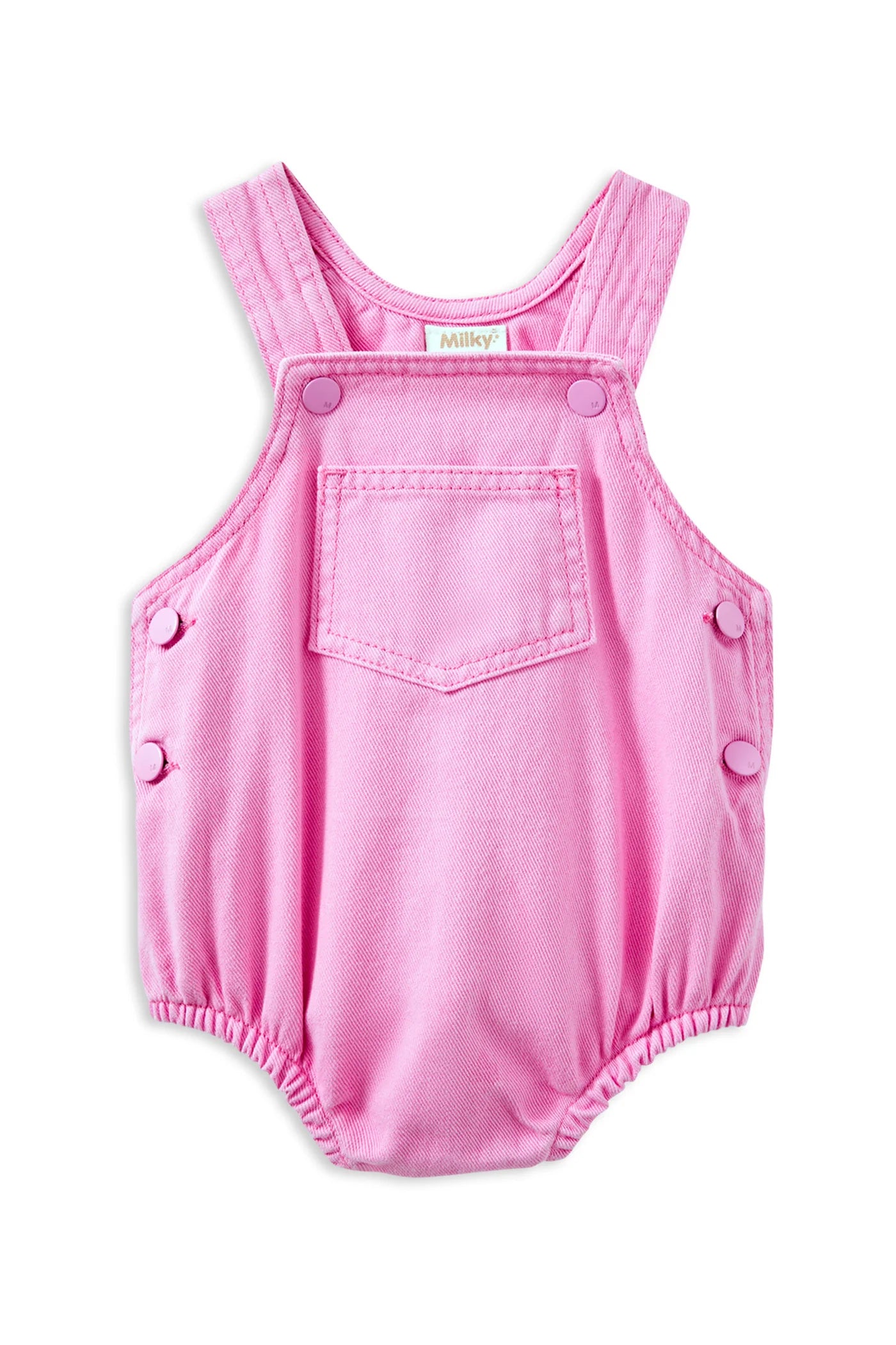 Milky Clothing - Pink Twill Playsuit