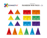 Connetix Tiles- Rainbow Mini Pack 24 Piece