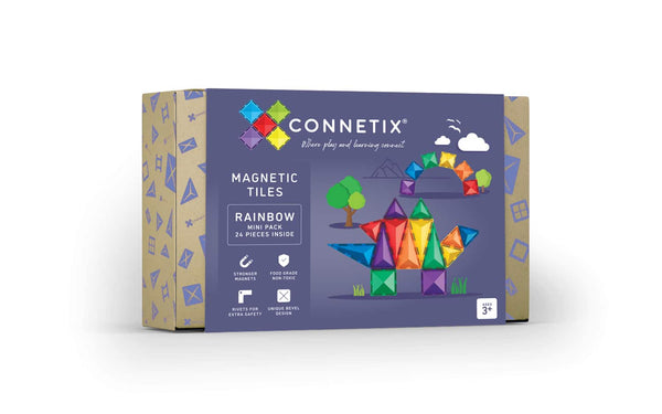 Connetix Tiles- Rainbow Mini Pack 24 Piece