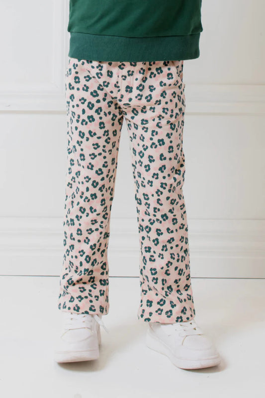 Milky Clothing - Leopard Fleece Track Pant
