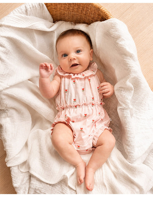 Minihaha - Sundae Organic Frill Romper