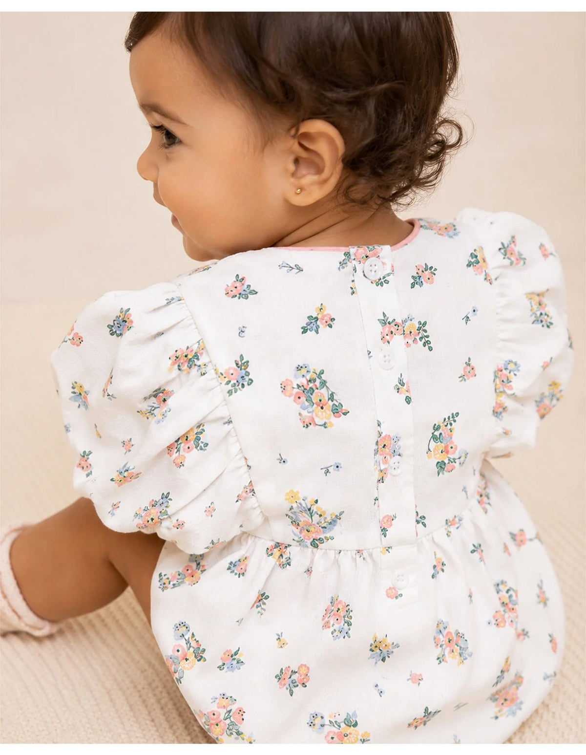Minihaha - Pia Puff Sleeve Bodysuit