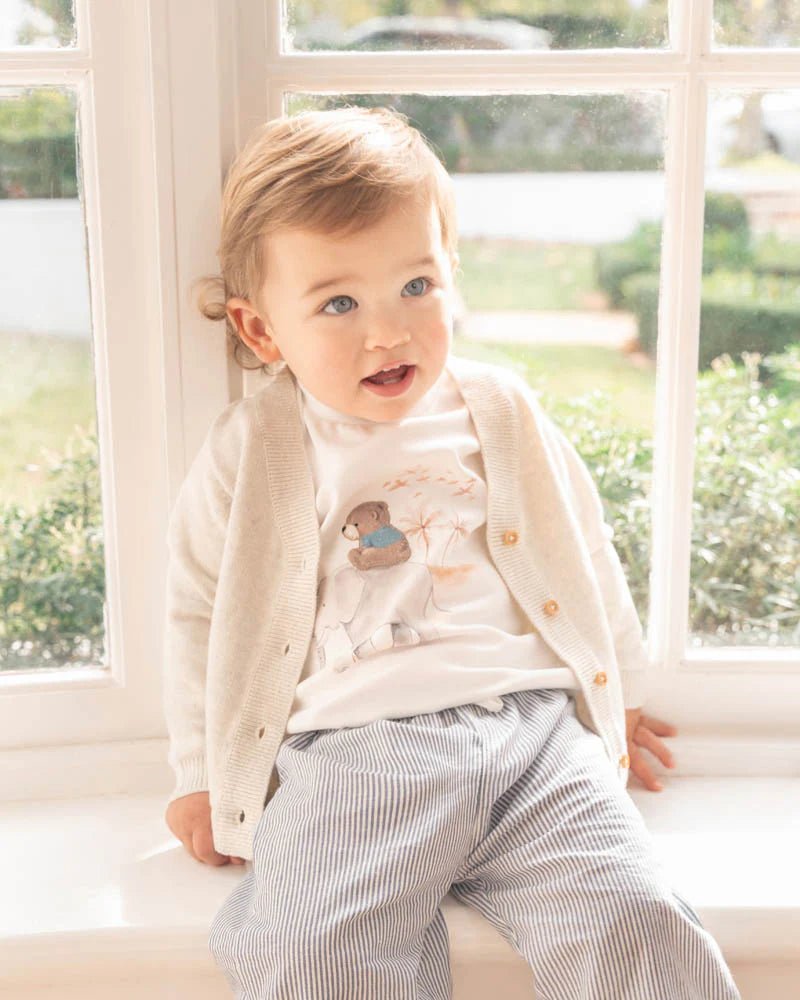 Bebe - Brady Organic Cotton Marl Cardigan