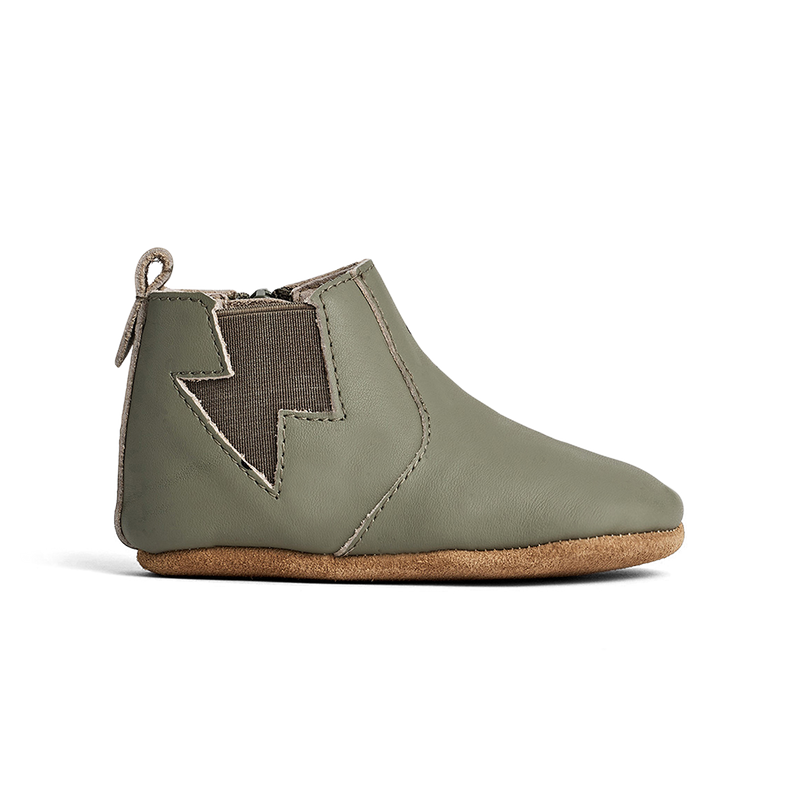 Pretty Brave- Electric Boots- Khaki