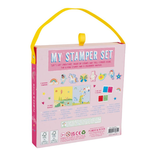 Floss & Rock- Rock My Stamper Set- Rainbow Fairy