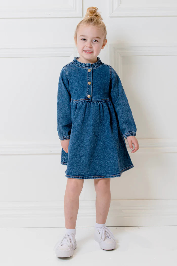 Milky Clothing - Mid Wash Denim Dress
