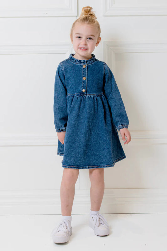 Milky Clothing - Mid Wash Denim Dress