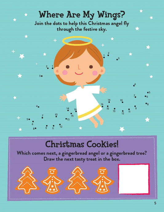 Lake Press - Santa & Friends Festive Elves Puffy Sticker Book