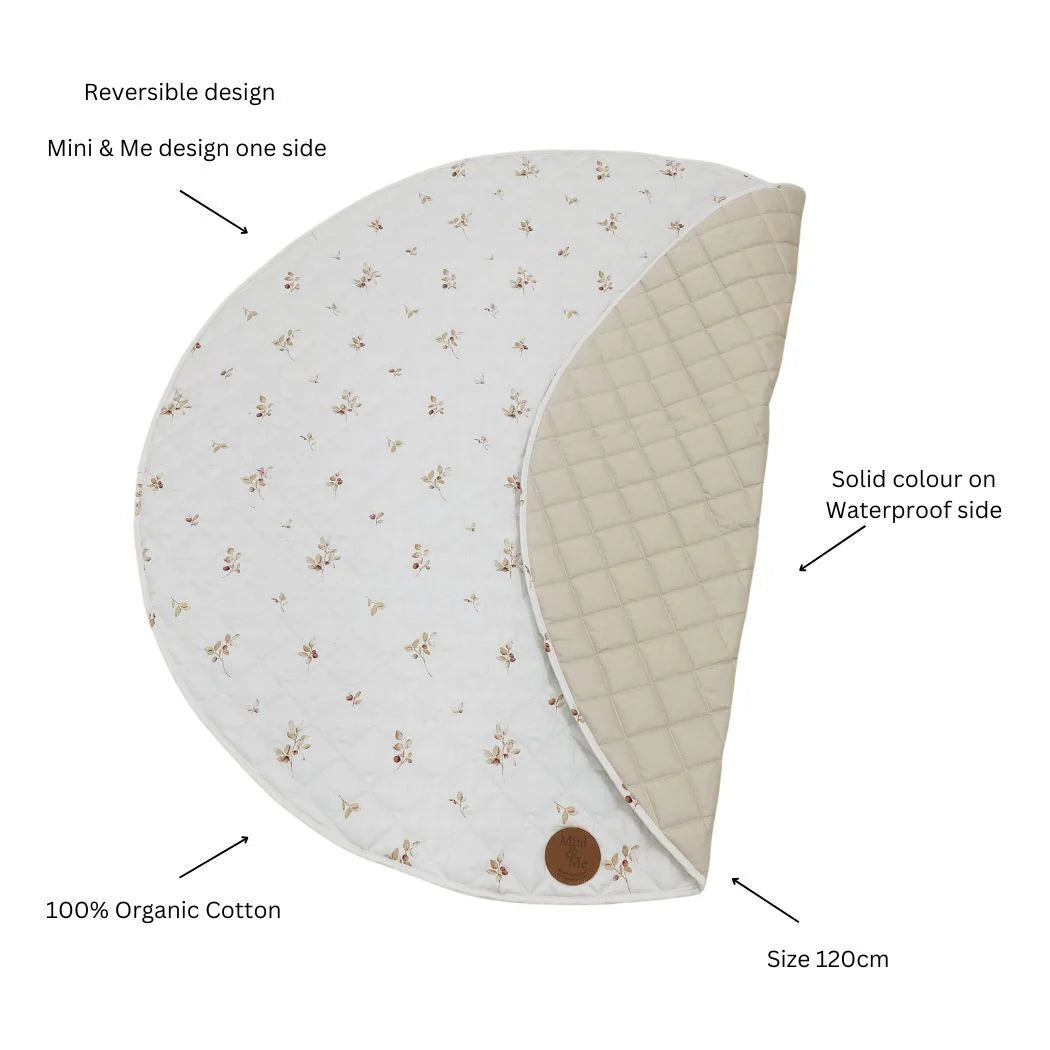 Cuddle Bug & Co - Padded Water-resistant Playmat Fall