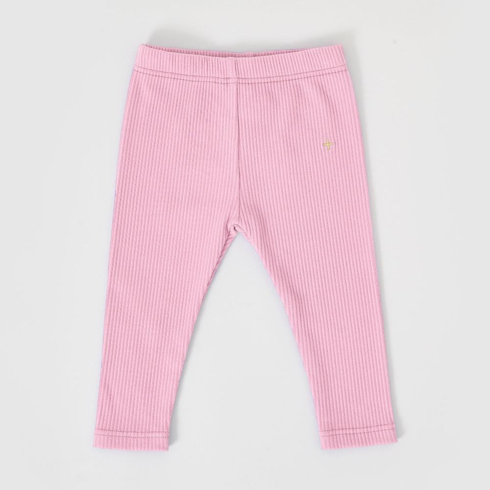 Goldie + Ace - Bowie Ribbed Legging- Sweet Pea