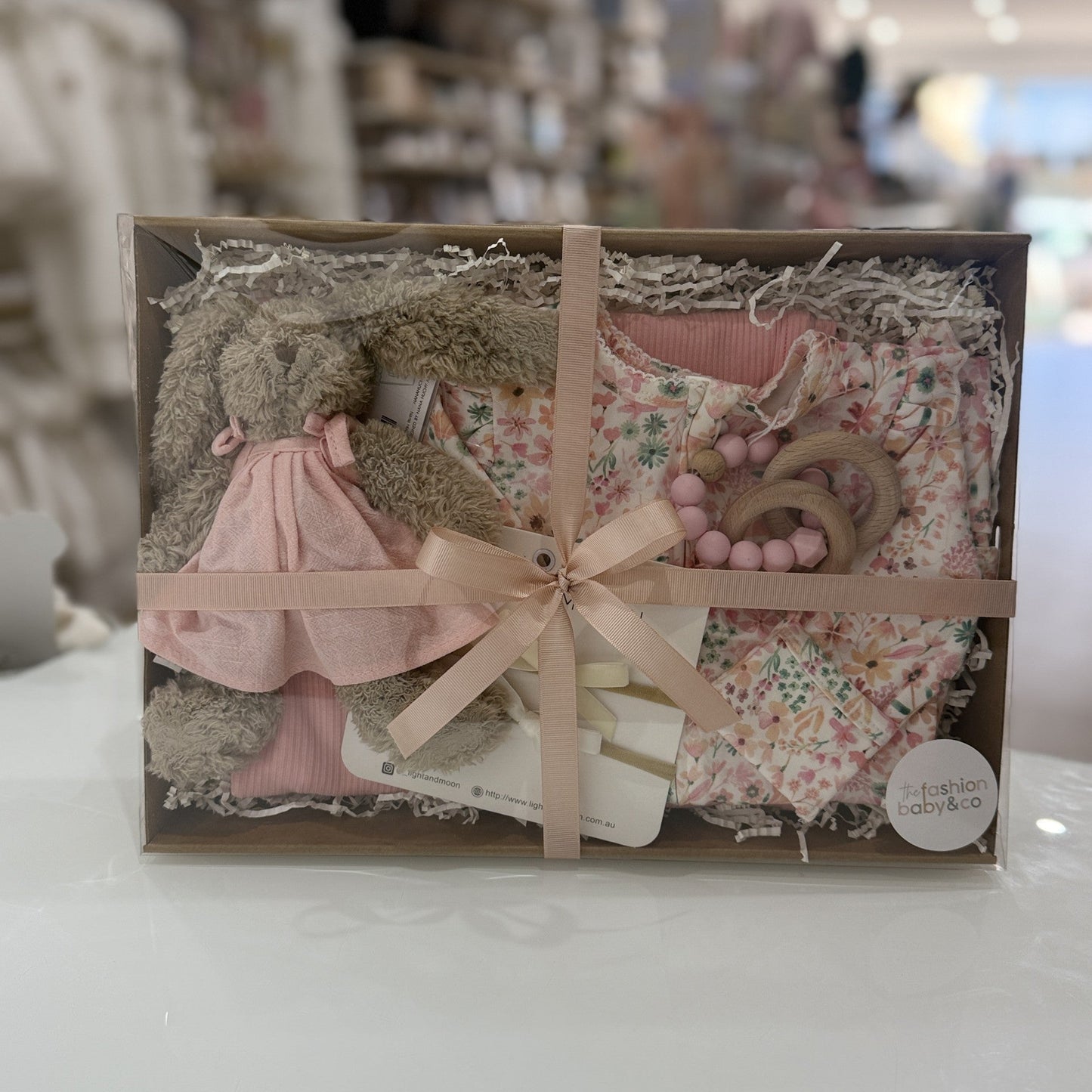 Honey Floral Baby Gift Box-Large
