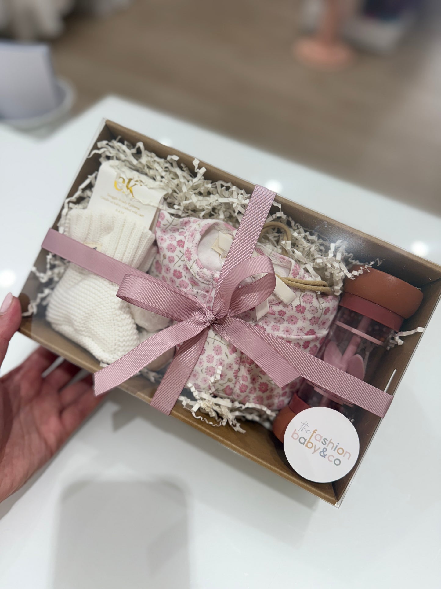 Daisy Floral Baby Gift Box- Small