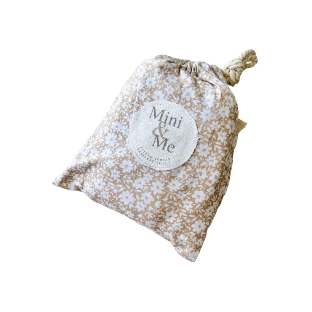 Cuddle Bug & Co - Bethany Organic Fitted Bassinet Sheet