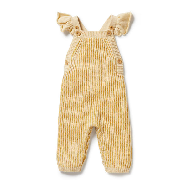 Wilson & Frenchy- Dijon Knitted Ruffle Overall