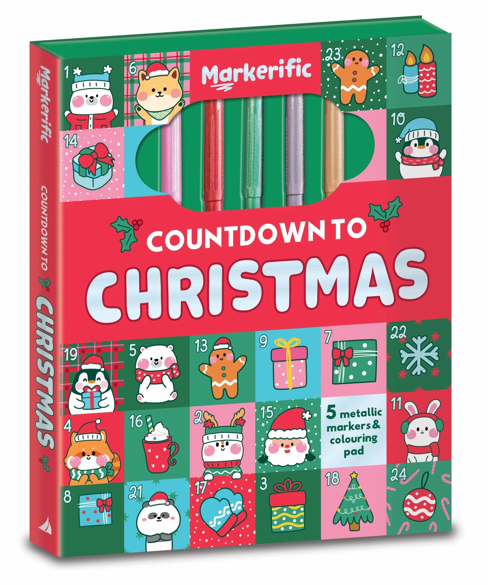 Lake Press - Markerific - Activity Kit - Countdown to Christmas – The ...