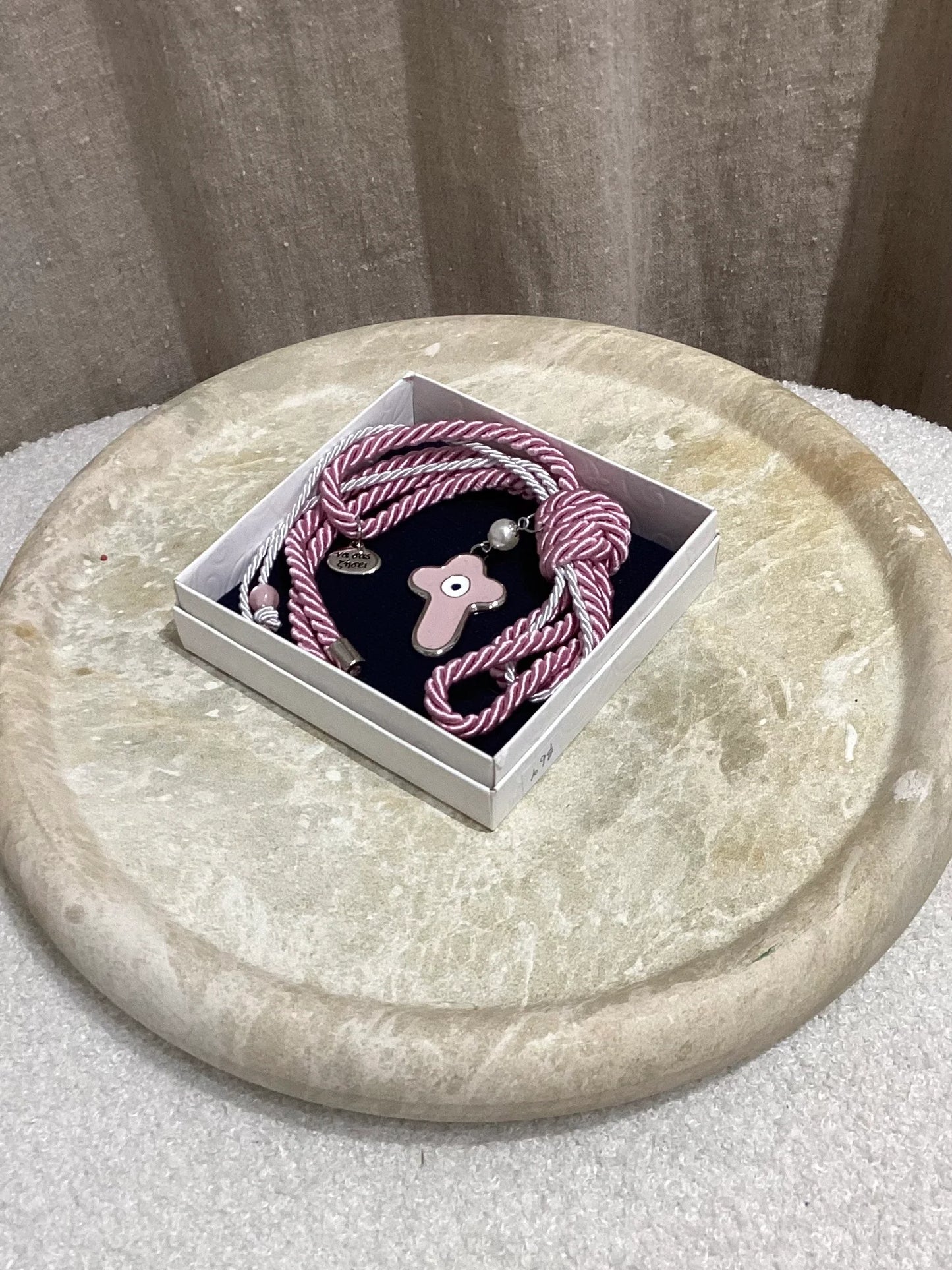 Pink Cross Gouri- Filakto- Made in Greece
