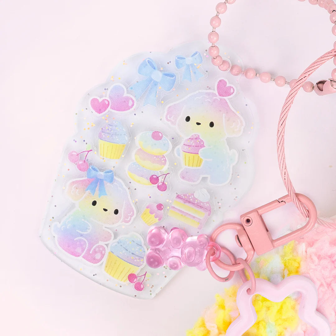 Tiger Tribe - Bag Charm Kit- Blueberry Bubble Tea