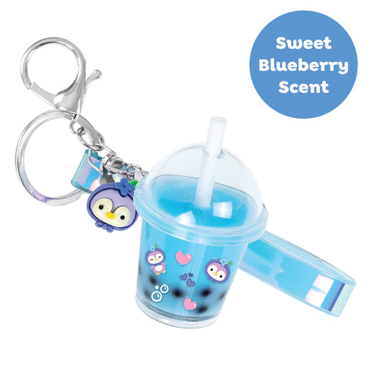 Tiger Tribe - Bag Charm Kit- Blueberry Bubble Tea