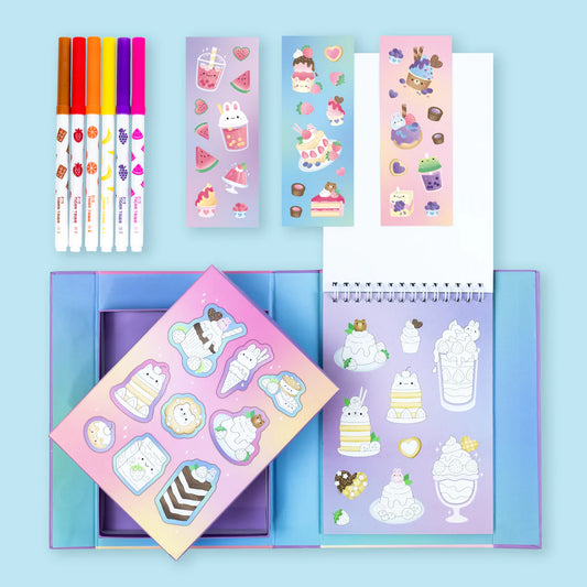 Tiger Tribe - Scented Stacks of Stickers- Dreamy Desserts