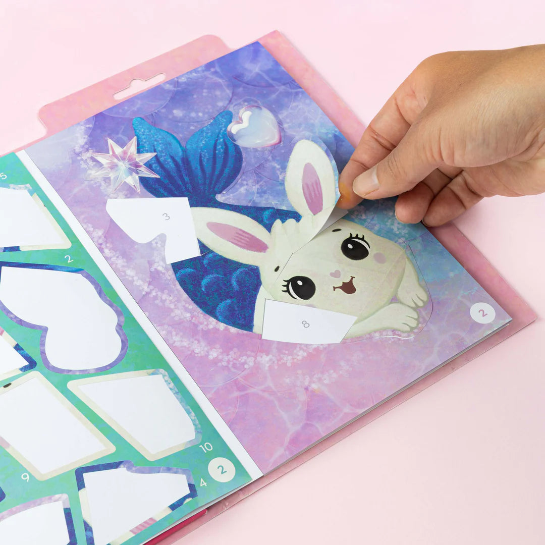 Tiger Tribe- Mermaid Friends- Stickers By Numbers
