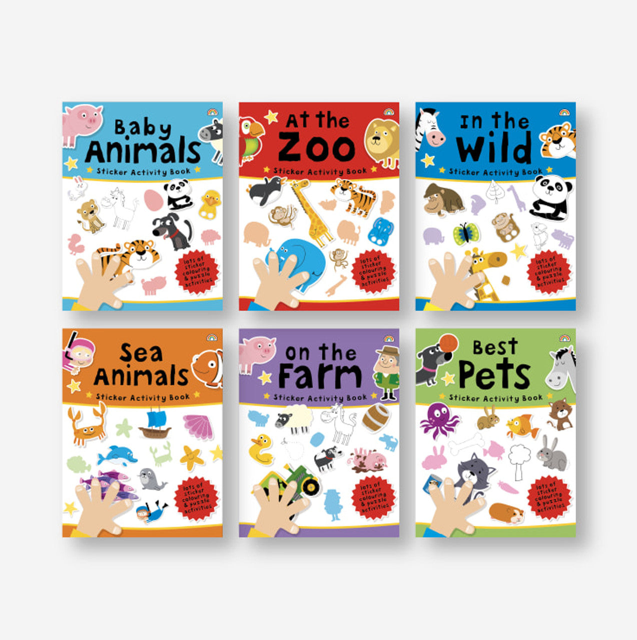 Sticker Activity Suitcase - Animals