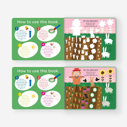 Buddy & Barney - Aqua Book- Farm Animals