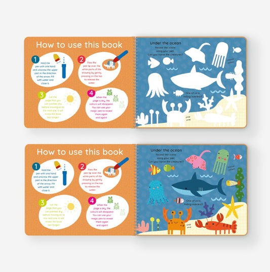 Buddy & Barney - Aqua Book- Wild Animals