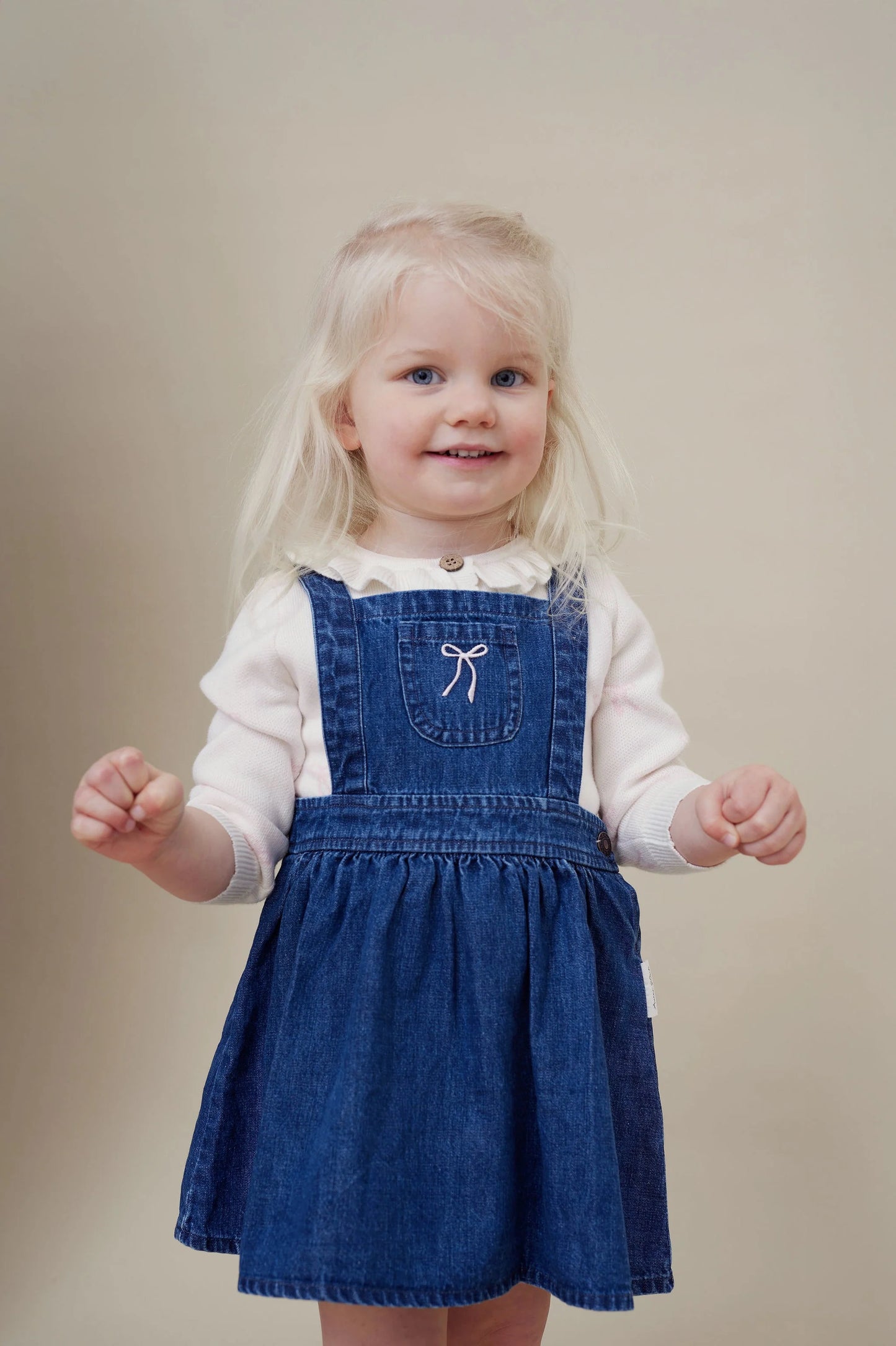 Aster and Oak - Bow Denim Pini