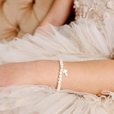 Lauren Hinkley Jewellery- Freshwater Pearl Cross Bracelet