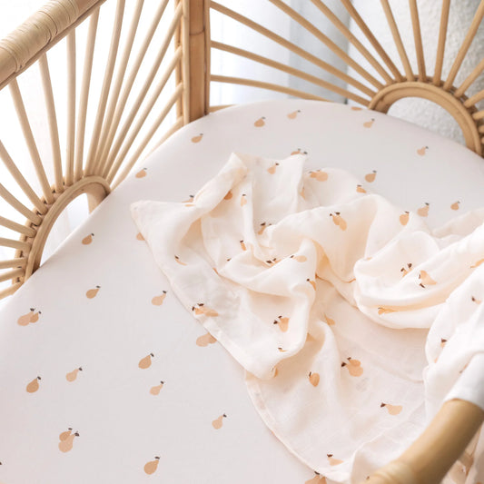 Fox & Fallow - Golden Pears Organic Fitted Bedding