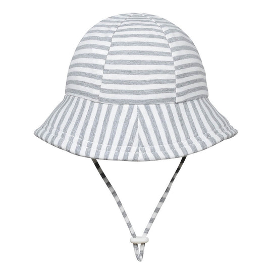 Bedhead Hats Bucket Hat- Grey Stripe