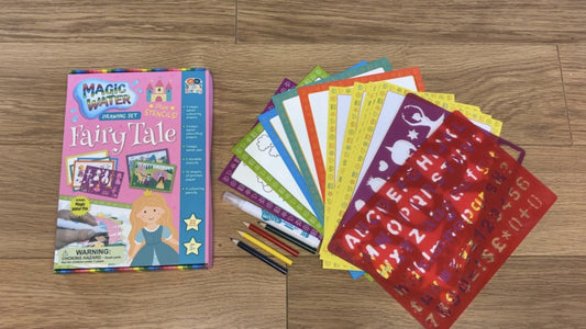 Buddy & Barney - Fairy Tale Water Magic Drawing Set