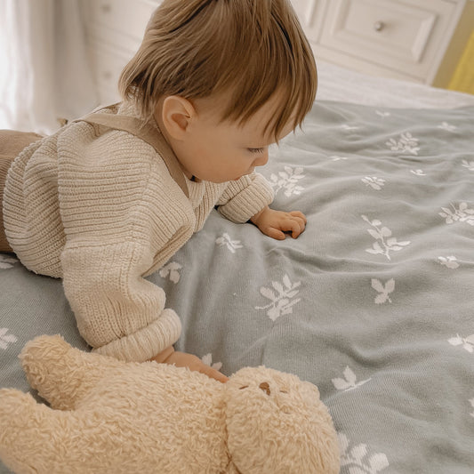 Fox & Fallow - Sweet Sage Reversible Blanket