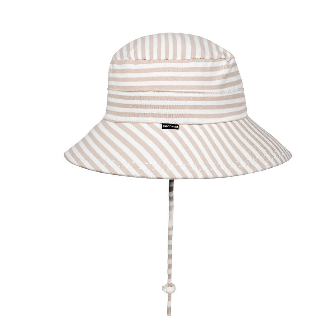 Bedhead Hats Bucket Hat- Natural Stripe