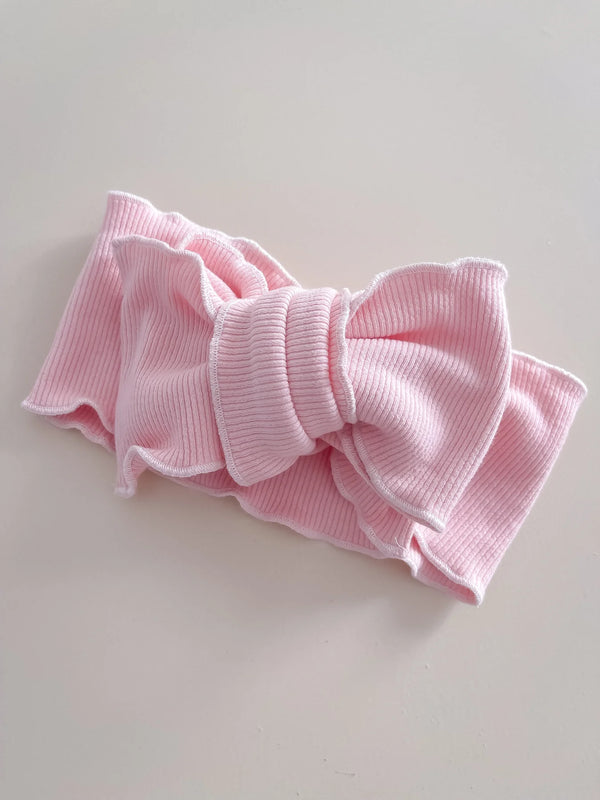 Oia The Label- Frilly Bow Peony Pink