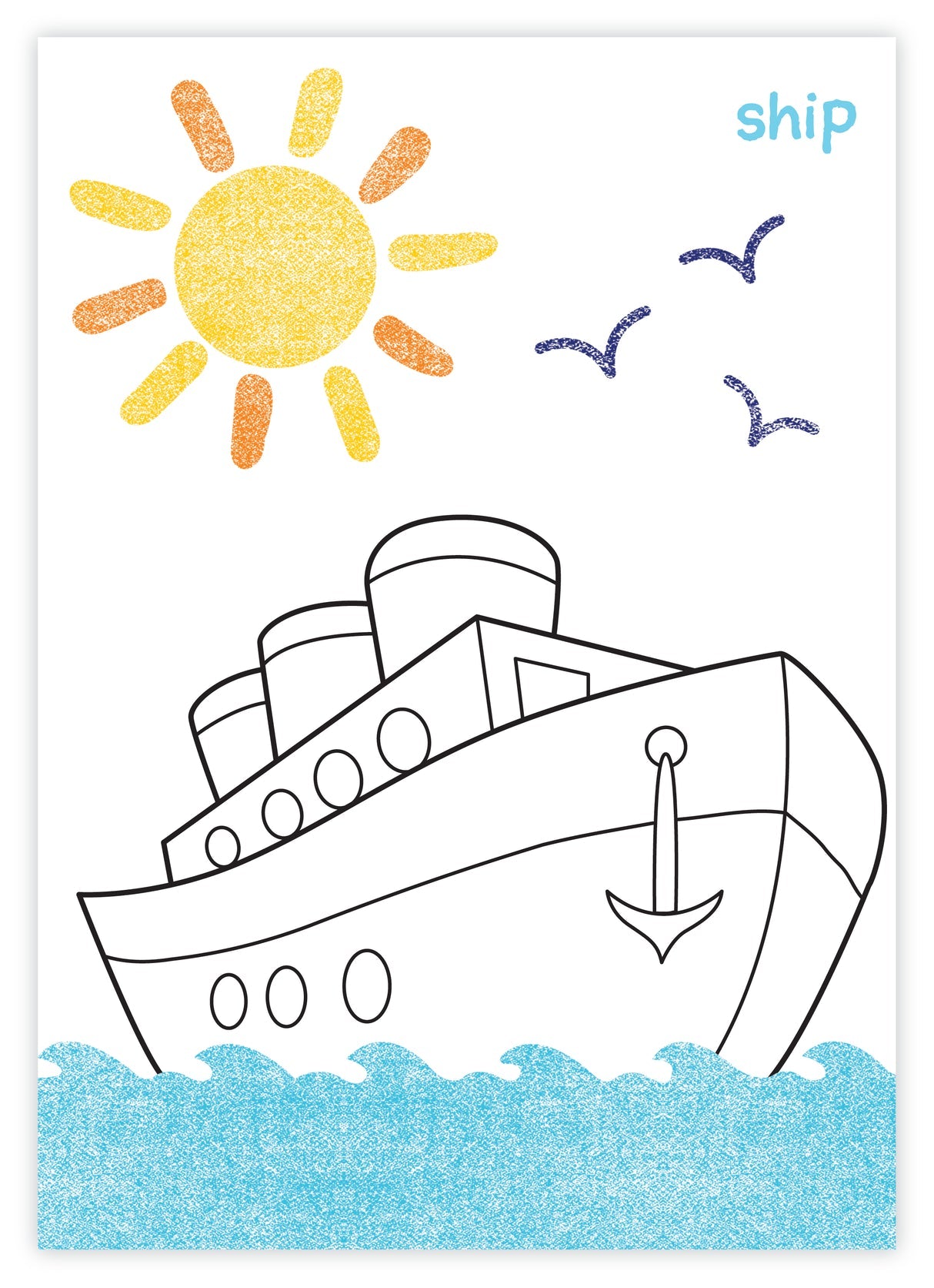 First Creations - Colouring Book Things That Go