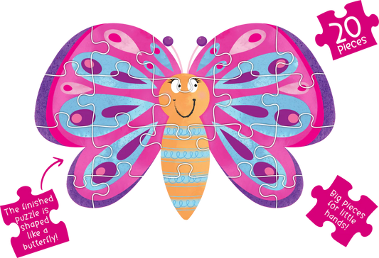 Learning Can Be Fun - Butterfly Magic: Butterfly Shaped