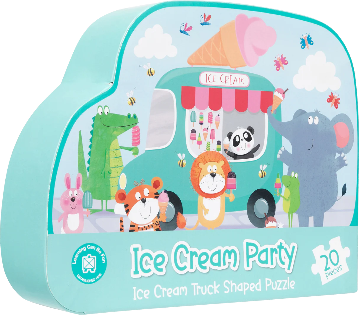 Ice Cream Party Trunked Shaped Puzzle