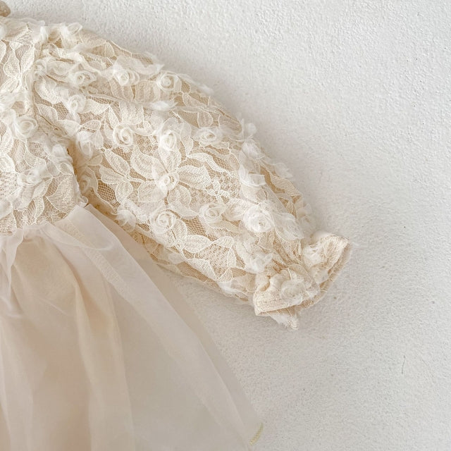 Elle & Lou- Emilie Lace Romper